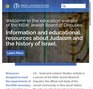ijs - israel judaism studies education - nsw jewish board of deputies