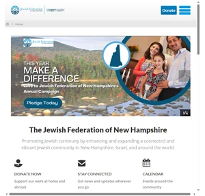 home jewish federation of new hampshire