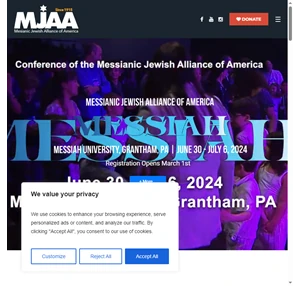 messianic jewish alliance of america since 1915
