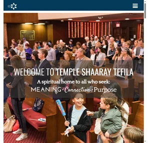 temple shaaray tefila - find meaning connection purpose