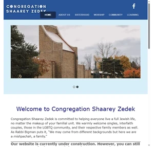 congregation shaarey zedek