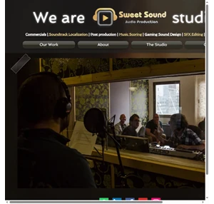 Post Production Sweetsound Studios Tel Aviv District סוויט סאונד