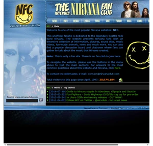 The Official Nirvana fanclub