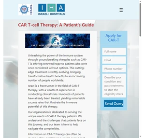 CAR T-cell Therapy in Israel CAR-T Israel