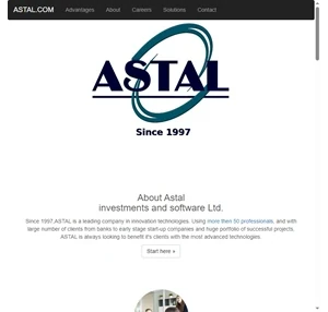 Astal starter-kit for startup companies