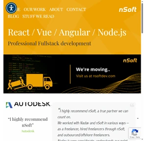 nSoft - Professional high-end web development firm