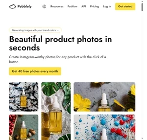 pebblely ai product photography create beautiful product photos in seconds with ai