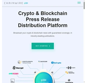 Chainwire - Blockchain Crypto Press Release Distribution
