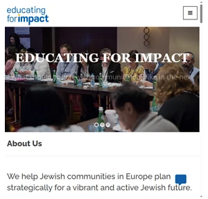 educating for impact jewish communities jewish futures