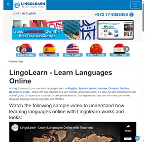 learn languages online lingolearn