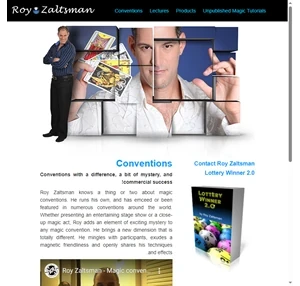 Roy Zaltsman - Magic convention Convention headliner