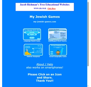 my jewish games