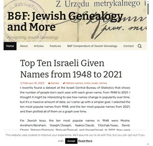 b f jewish genealogy and more - navigating jewish genealogy