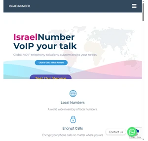israelnumber voip did provider virtual numbers worldwide