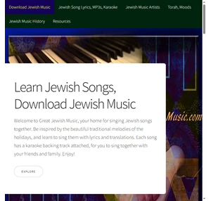 learn jewish songs download jewish music on great jewish music