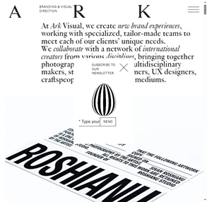 ark visual branding visual direction