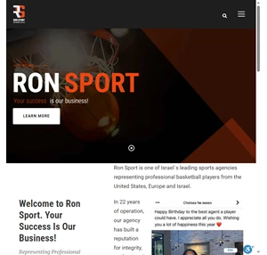 ron sport - basketball agency to jump-start your career