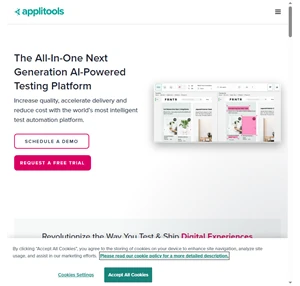 ai-powered test automation platform - applitools