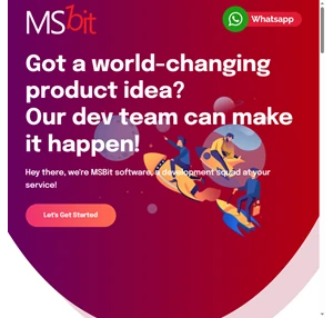 got a world-changing product idea? msbit software