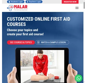 learn first aid online first aid course in israel malar first aid