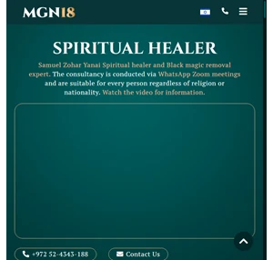 spiritual healer and black magic removal - samuel zohar yanai
