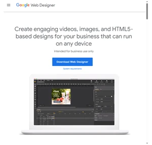 google web designer - home