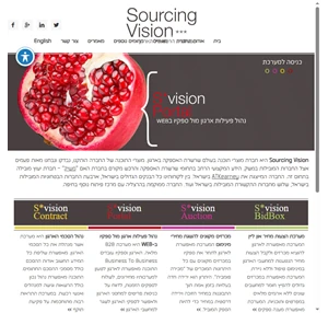 מכרזים מקוונים - אתרי מכרזים אלקטרוניים באינטרנט - sourcing vision