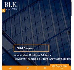 BLK Company - Independent Boutique Advisory Finances Strategy