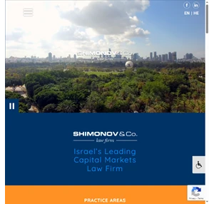 law firm shimonov co. - israel s leading capital markets law firm