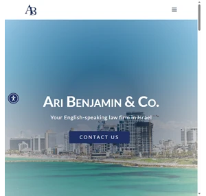 ari benjamin co your english-speaking law firm in israel