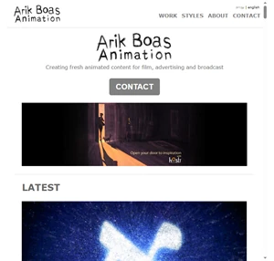 arik boas animation studio classical animation 2d animation motion graphics design