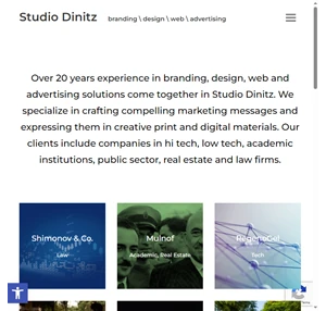studio dinitz - branding design web advertising