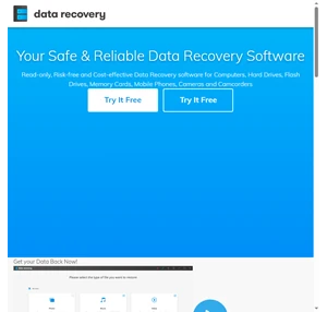 wondershare data recovery - safe and reliable data recovery solutions