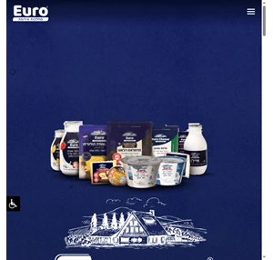 euro מחלבות אירופה גבינות יורו - טעם מנצח מחיר מנצח