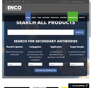 enco - israeli distributor of antibodies proteins biochemicals and reagents