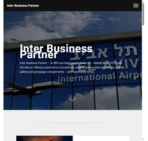 Inter Business Partner. International logistics company based in Israel