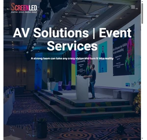 screen led - פתרונות מדיה לכנסים ואירועים