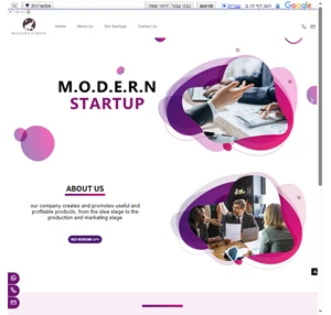 m.o.d.e.r.n startup ltd home