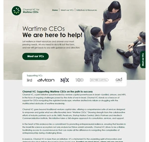 wartime ceos - we are here to help