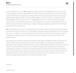 BVC Investments and Services Ltd.