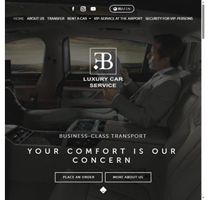 Luxury Car Service Your comfort is our concern