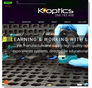 k-optics educational optical kits