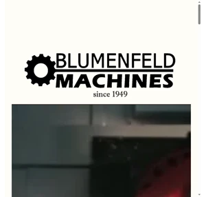 blumenfeld machines