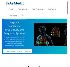 asmedic respiratory delivery and diagnostic systems