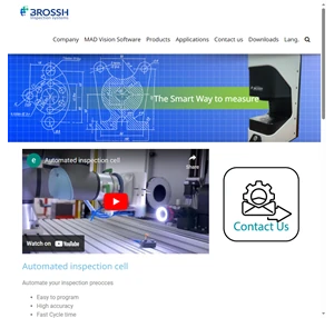 brossh machine vision and tailored machine vision application