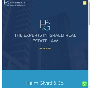 israel real estate law firm - haim givati co.