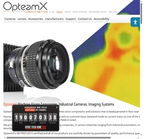 Industrial Cameras Machine Vision Companies - OpteamX