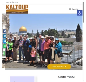 Israel Guided Tours - Kaltour - Yossi Kally