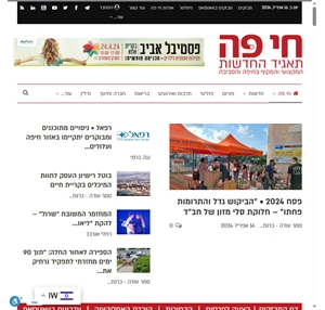 חדשות חיפה והסביבה - חי פ ה - תאגיד החדשות של חיפה והסביבה