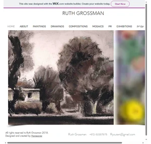ruth grossman paintings home